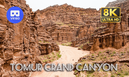 Travel China: Tomur Grand Canyon 天山托木尔大峡谷 | Xinjiang | 8K 3D 180 VR Video Travel China: Tomur Grand Canyon 天山托木尔大峡谷 | Xinjiang | 8K 3D 180 VR