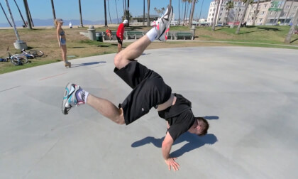 VR180 3D Bboy Climate - Venice Beach 2021 VR Video VR180 3D Bboy Climate - Venice Beach 2021 VR