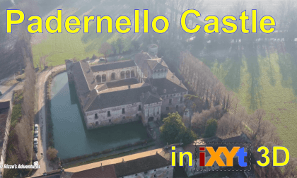 Padernello Castle, Brescia, Lombardia, Italy in iXYt 3D video for VR VR Video Padernello Castle, Brescia, Lombardia, Italy in iXYt 3D video for VR VR