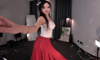 狸妖妖20240623001 爱的华尔兹  2D VR 180 4K