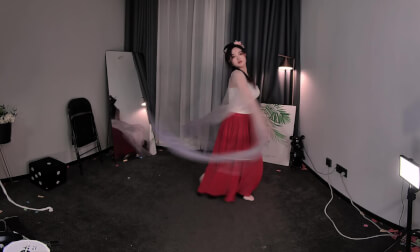 狸妖妖20240623001 桃花诺 2D VR 180 4K
