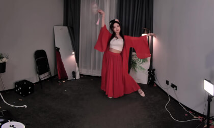狸妖妖20240623001 月圆花好 2D VR 180 4K