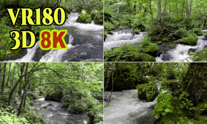 Oirase Gorge shot on SONY HDR-TD10,old 3D video camera