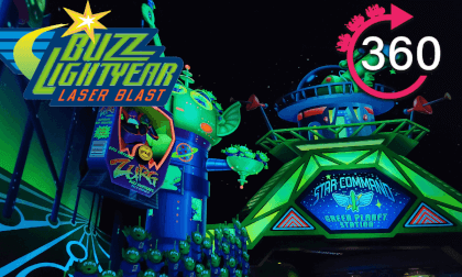 Buzz Lightyear Laser Blast Ride at Disneyland Paris