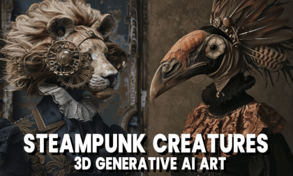 Steampunk Dreams: A 3D Gallery of Surreal Creations Steampunk Dreams: A 3D Gallery of Surreal Creations