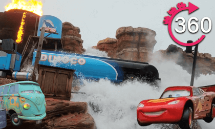 Cars Road Trip Ride at Disneyland Paris