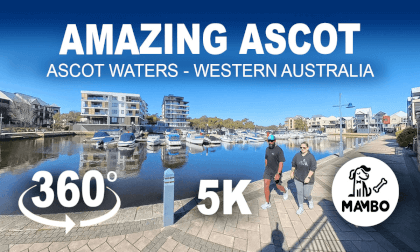 Ascot Waters Marina to Kuljak Island - Perth , Western Australia. Ascot Waters Marina to Kuljak Island - Perth , Western Australia.