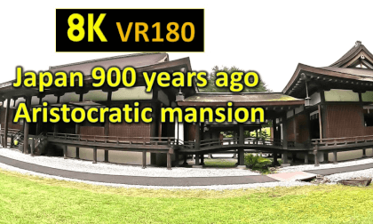 Japan 900 years ago  Aristocratic mansion VR Video Japan 900 years ago  Aristocratic mansion VR