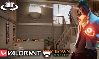 Valorant | Map: Split - Crown Coffee VR 360 VR Video Valorant | Map: Split - Crown Coffee VR 360 VR