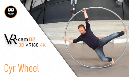 [ VR180 - 4K ] VR.cam - Cyr Wheel by Mika - 2024