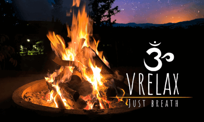 Self Meditation by a Nighttime Campfire | 3D180  | 8K VR Video Self Meditation by a Nighttime Campfire | 3D180  | 8K VR