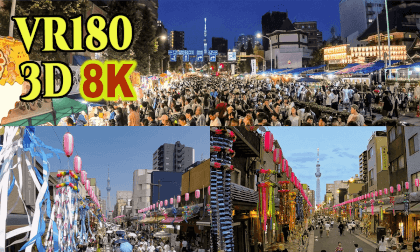 Asakusa Downtown Tanabata Festival & Iriya Morning Glory Festival in Tokyo,Japan VR Video Asakusa Downtown Tanabata Festival & Iriya Morning Glory Festival in Tokyo,Japan VR