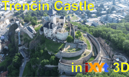 Trenčín Castle, western Slovakia in iXYt 3D video for VR Trenčín Castle, western Slovakia in iXYt 3D video for VR