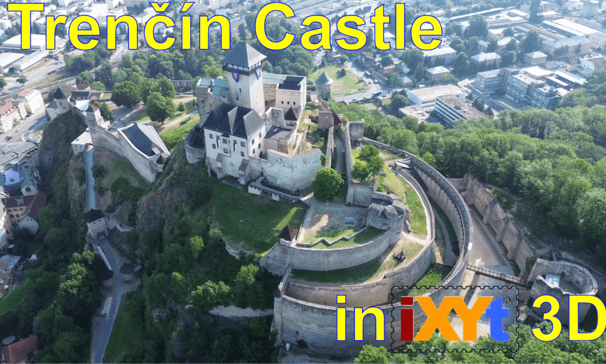 Trenčín Castle, western Slovakia in iXYt 3D video for VR