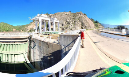 Compuertas Central Hidroelectrica Rapel Chile VR Video Compuertas Central Hidroelectrica Rapel Chile VR