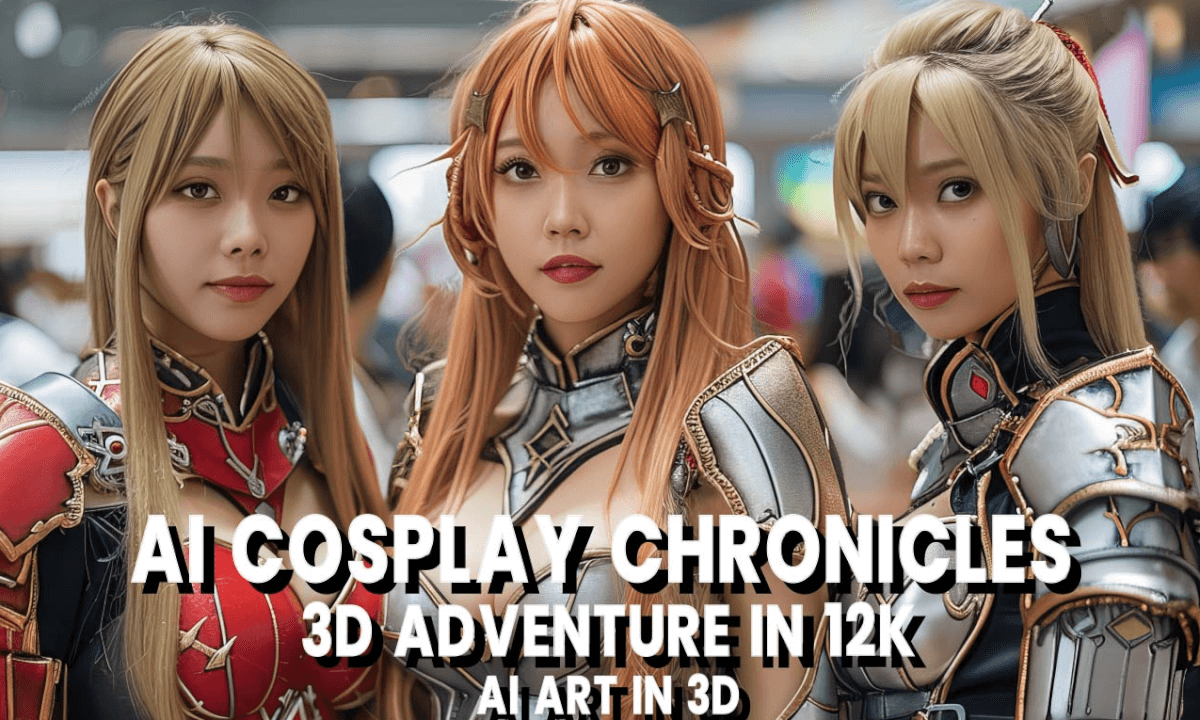 AI Cosplay Chronicles: A 3D Adventure