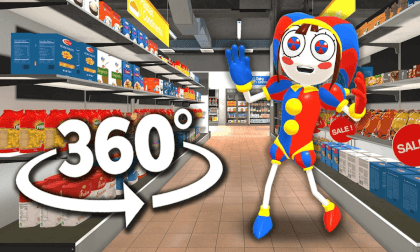 360 The Amazing Digital Circus Pomni - Supermarket VR 360 Experience VR Video 360 The Amazing Digital Circus Pomni - Supermarket VR 360 Experience VR