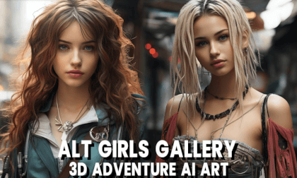 AI Alternative Models: A 3D Gallery VR Video AI Alternative Models: A 3D Gallery VR