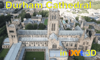 Durham Cathedral, England in iXYt 3D video for VR Durham Cathedral, England in iXYt 3D video for VR