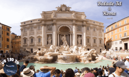 VR 180 3D slideshow - Rome tour #5 VR Video VR 180 3D slideshow - Rome tour #5 VR
