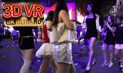 [KSVR-01] 8K 60p Korean Street VR Itaewon-01