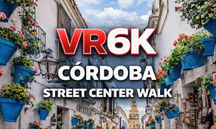 SPAIN CÓRDOBA STREET CENTER FLOWER SPAIN 360 VR TOUR EXPERIENCE