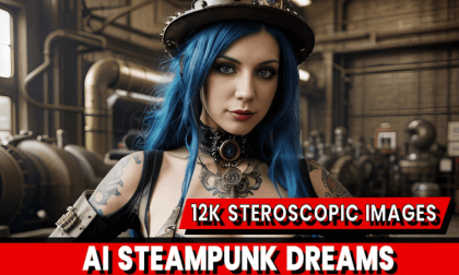 AI Steampunk Dreams: A 3D Model Showcase AI Steampunk Dreams: A 3D Model Showcase
