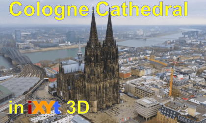 Cologne Cathedral, North Rhine-Westphalia, Germanyin iXYt 3D video for VR Cologne Cathedral, North Rhine-Westphalia, Germanyin iXYt 3D video for VR