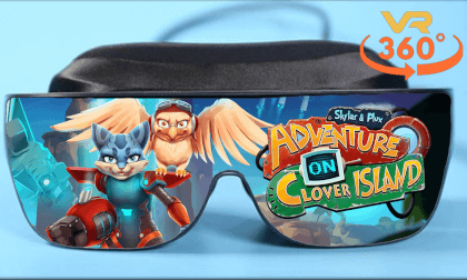 Skylar & Plux: Adventure On Clover Island 360° VR Video Skylar & Plux: Adventure On Clover Island 360° VR
