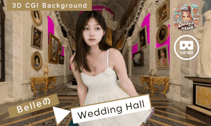 ใ8K VR180 AR CGI BackroundใBelleโs Cosplay #04 Bride in Fantasy Wedding Hall ๏ฝ ๆขฆๅนปๅๅ กไธญ็ๆฐๅจ ใ8K VR180 AR CGI BackroundใBelleโs Cosplay #04 Bride in Fantasy Wedding Hall ๏ฝ ๆขฆๅนปๅๅ กไธญ็ๆฐๅจ