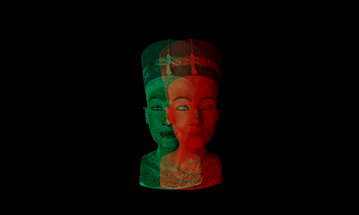 3D VR180 - Queen Nefertiti - 1330 BC