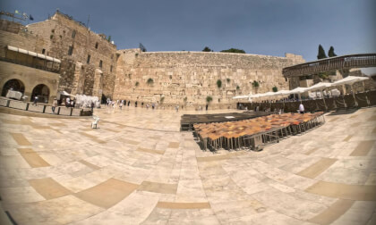ISRAEL. Jerusalem. Western Wall. ha-Kotel ha-Maaravi. VR Video ISRAEL. Jerusalem. Western Wall. ha-Kotel ha-Maaravi. VR