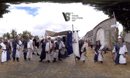 La fete medievale de Provins 2017 VR Video La fete medievale de Provins 2017 VR