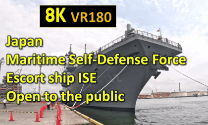 Japan Maritime Self-Defense Force Escort ship ISE Open to the public VR Video Japan Maritime Self-Defense Force Escort ship ISE Open to the public VR