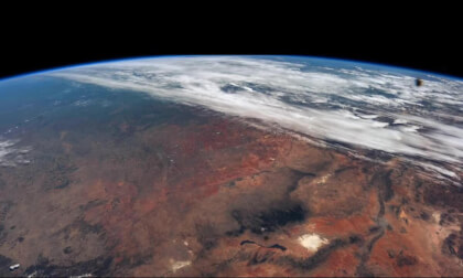 (3D VIDEO)  United States and Mexico from space (3D VIDEO)  United States and Mexico from space