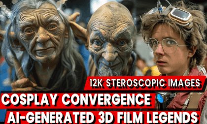 Cosplay Convergence: AI-Generated 3D Film Legends Cosplay Convergence: AI-Generated 3D Film Legends