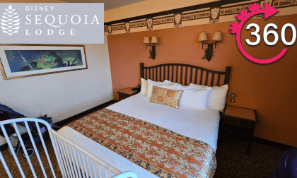 Sequoia Lodge at Disneyland Paris, Room Tour, Golden Forest Club Level VR Video Sequoia Lodge at Disneyland Paris, Room Tour, Golden Forest Club Level VR