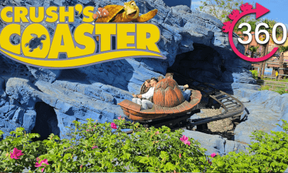 Crush's Coaster at Disneyland Paris VR Video Crush's Coaster at Disneyland Paris VR