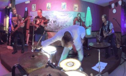 Stick Trick Drummer - Blue BaYou - Rhythm Knights Band - Classic Rock VR Video Stick Trick Drummer - Blue BaYou - Rhythm Knights Band - Classic Rock VR