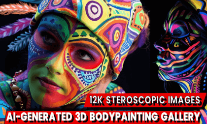 AI-Generated 3D Bodypainting Gallery: Art in Motion AI-Generated 3D Bodypainting Gallery: Art in Motion