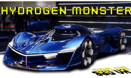 Alpine Alpenglow hydrogen concept car - Paris Motor Show 2022 - 8K 3D 360 VR VR Video Alpine Alpenglow hydrogen concept car - Paris Motor Show 2022 - 8K 3D 360 VR VR