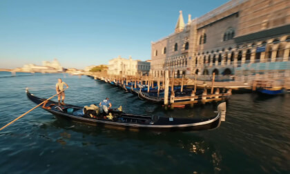 drone flight perspective VR Video drone flight perspective VR