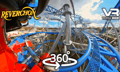 360 INSANITY! I Rode the CRAZIEST Swinging Roller Coaster! Drifting Coaster 360 INSANITY! I Rode the CRAZIEST Swinging Roller Coaster! Drifting Coaster
