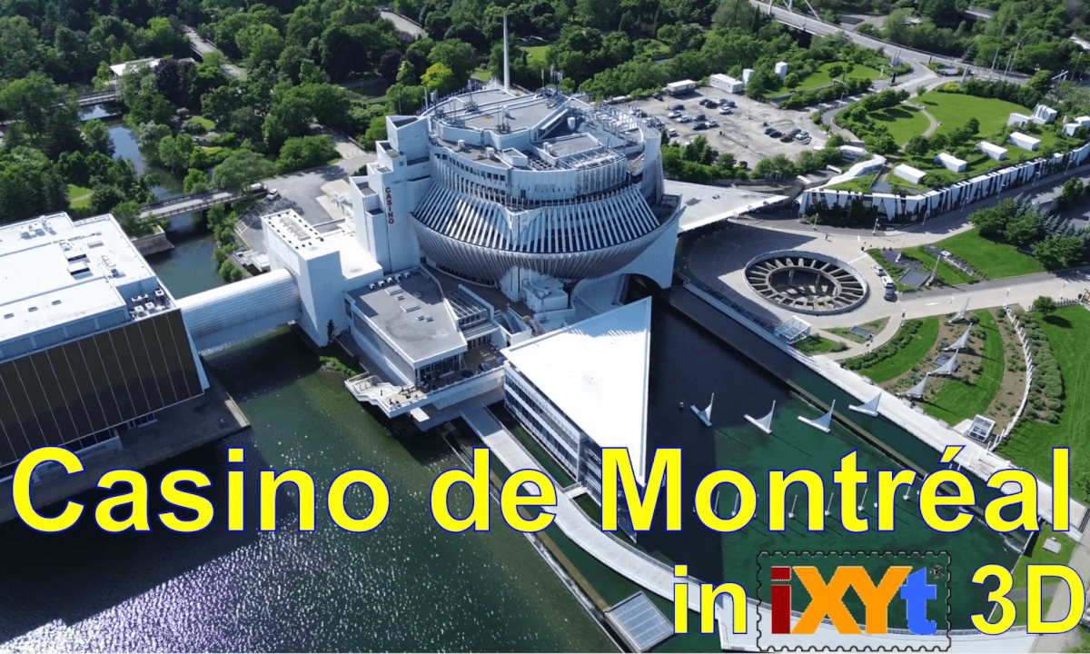 Casino de Montréal, Quebec, Canada in iXYt 3D video for VR