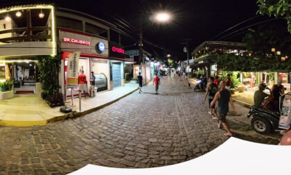 Pipa Beach nightlife walking tour Pipa Beach nightlife walking tour