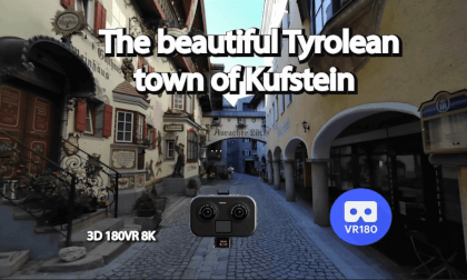 The beautiful Tyrolean town of Kufstein - Tyrol, Austria. VR Video The beautiful Tyrolean town of Kufstein - Tyrol, Austria. VR
