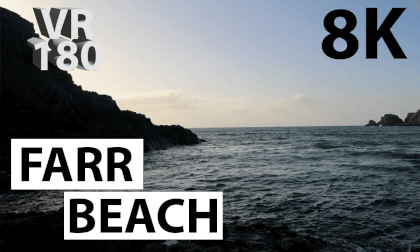 8K VR180 - Waves on Farr Beach in Scotland - Ambisonics 8K VR180 - Waves on Farr Beach in Scotland - Ambisonics