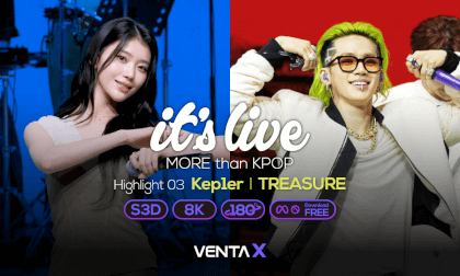 [8K S3D] VENTA X -’it’s Live’ Kep1er & TREASURE Highlight