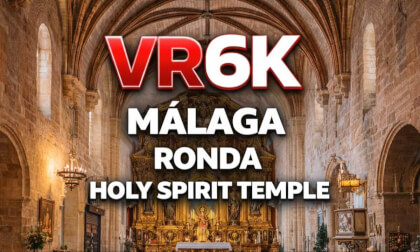 SPAIN RONDA MALAGA HOLY SPIRIT CHURCH 360 VR STREETEWALK TOUR