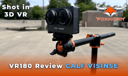 CALF VISINSE 3D VR 180 Camera CALF VISINSE 3D VR 180 Camera